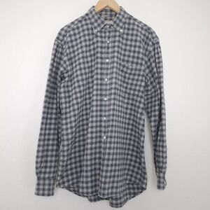 Luciano Barbera Plaid Flannel Shirt Made In Italy